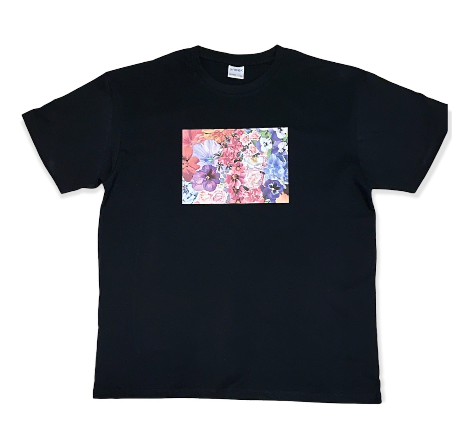 FLORAL COLLAGE Printed T-Shirt - Girls