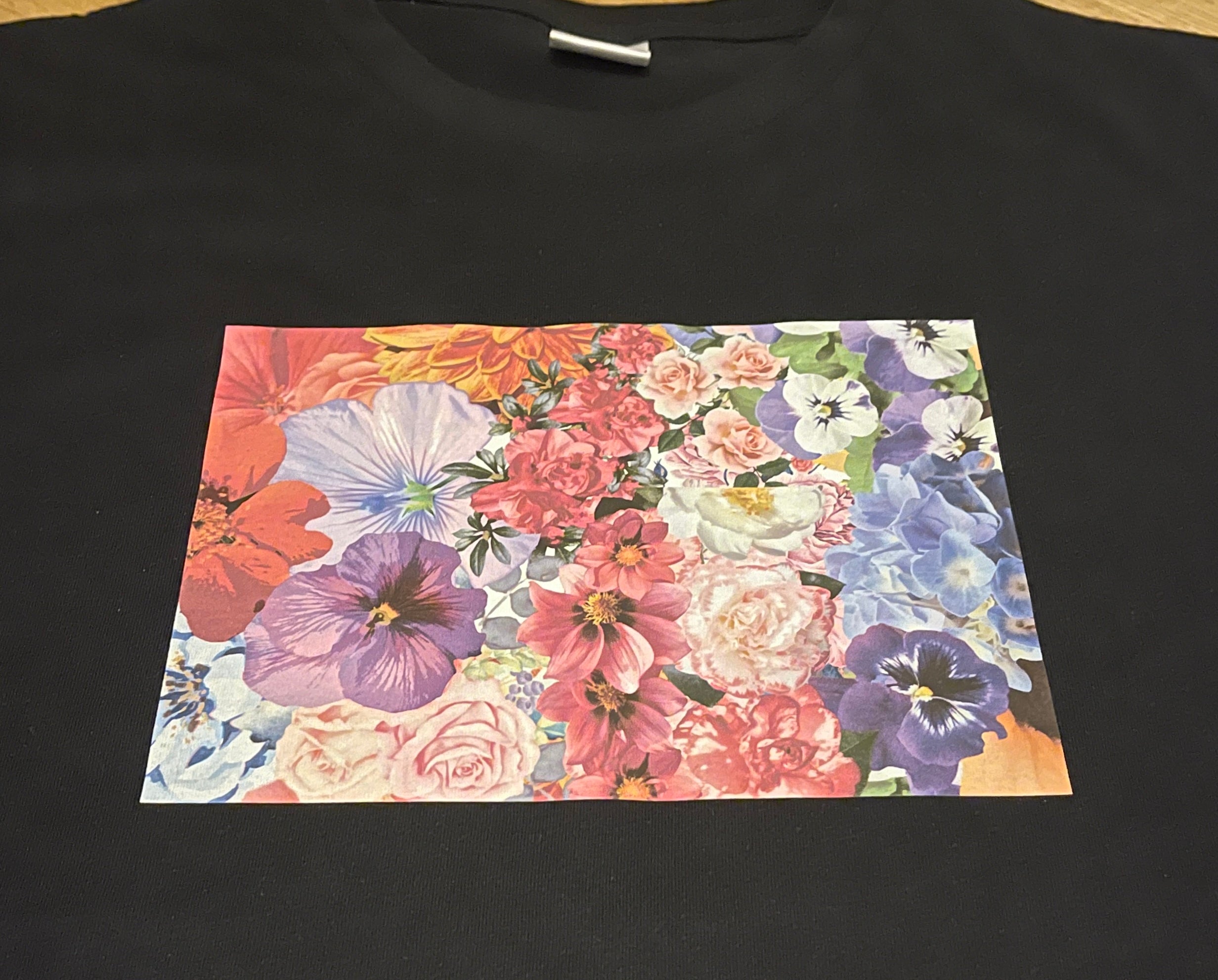 FLORAL COLLAGE Printed T-Shirt - Girls