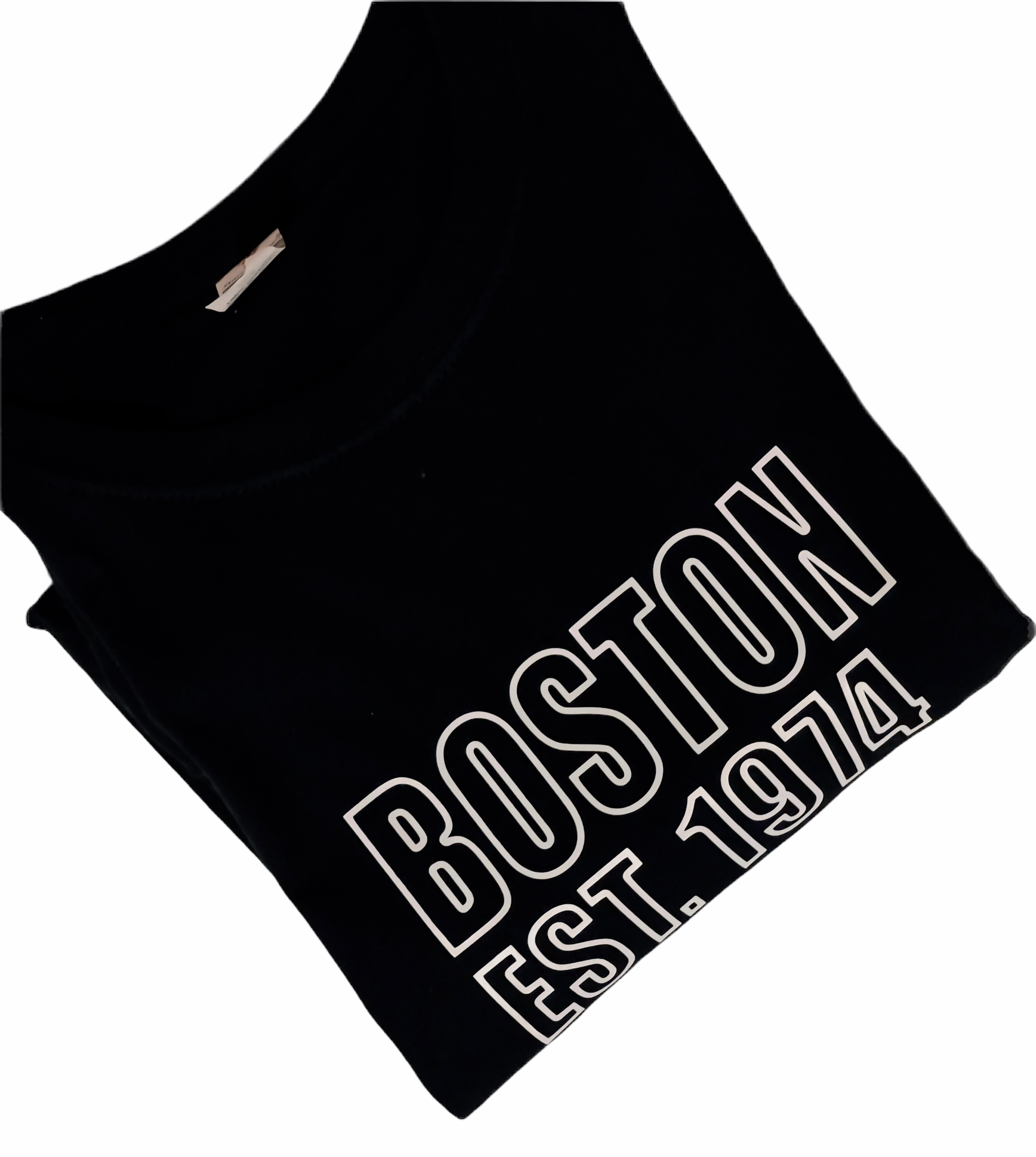 Boston Est. 1974 white logo T-Shirt - Boys