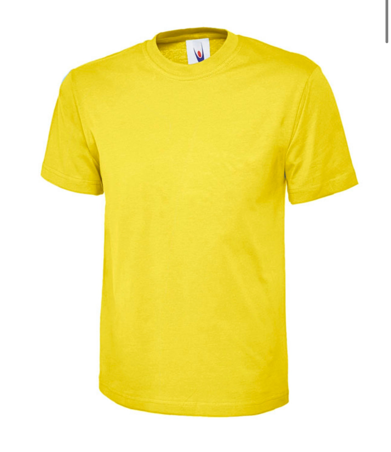 Plain Classic Unisex Style Adult T-Shirt - Warm Colour Selection