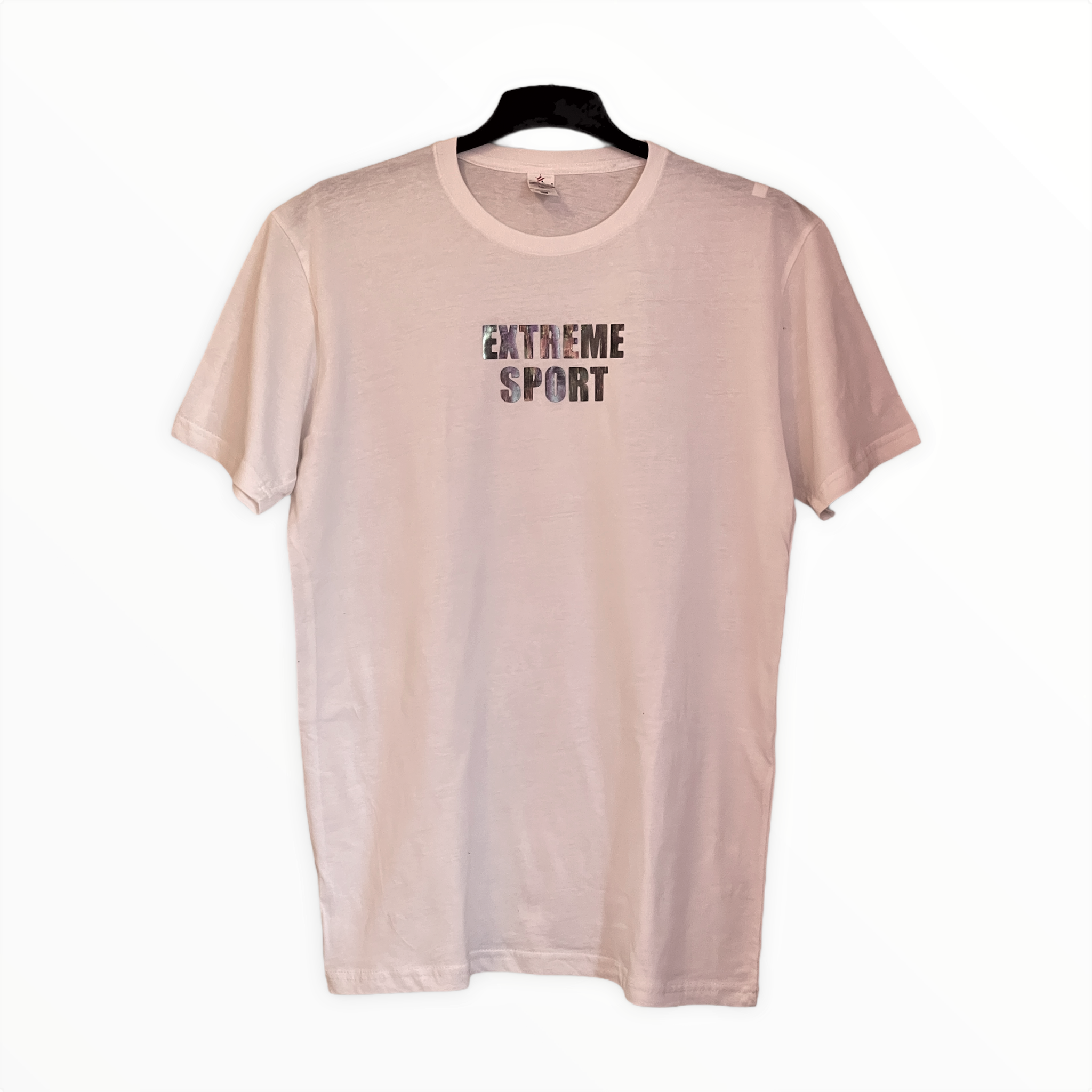 EXTREME SPORT Metallic Silver Logo T-Shirt - Boys