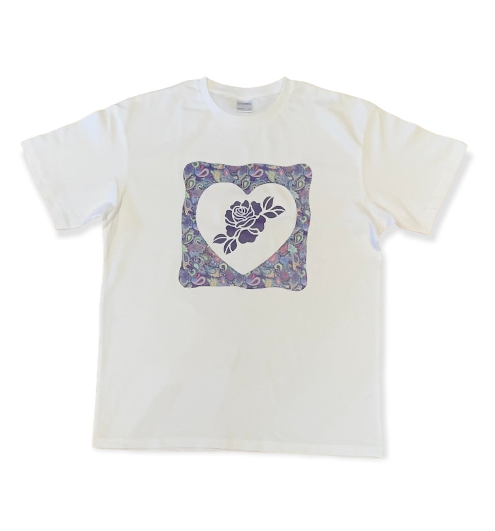 ROSE IN FRAME in Paisley Print Vinyl -  Women