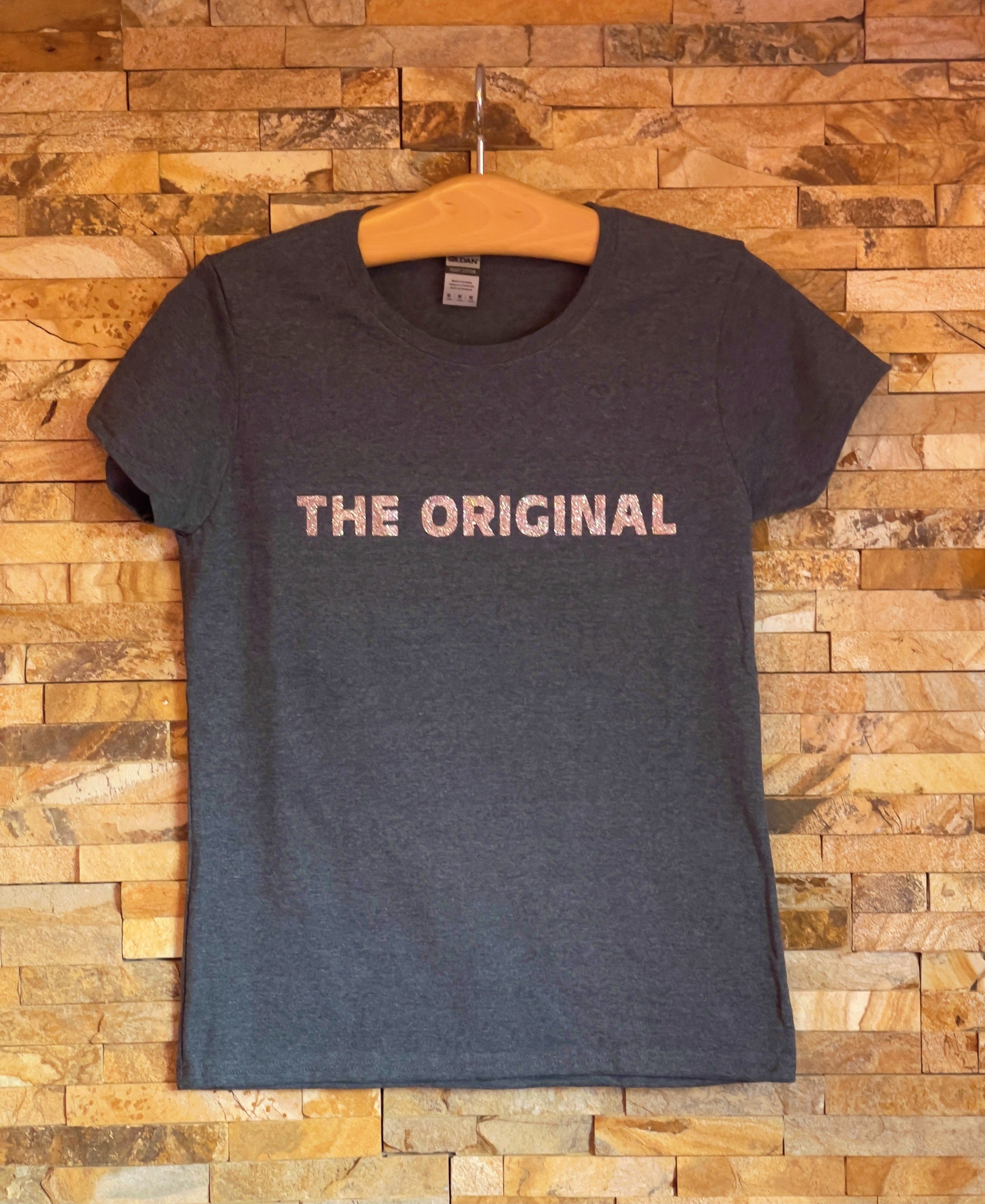 THE ORIGINAL glitter logo T-Shirt - Women