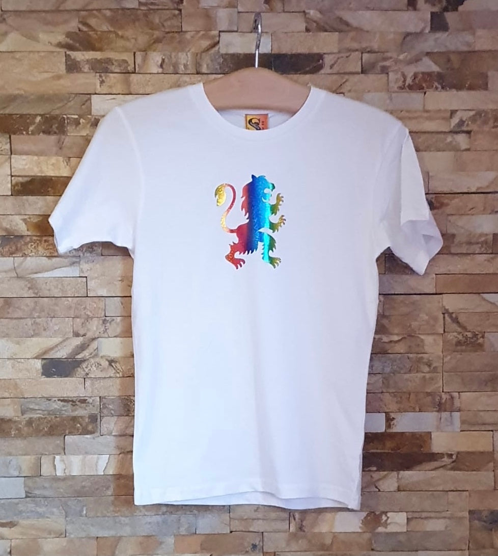 DRAGON Holographic Vinyl T-Shirts - Kids